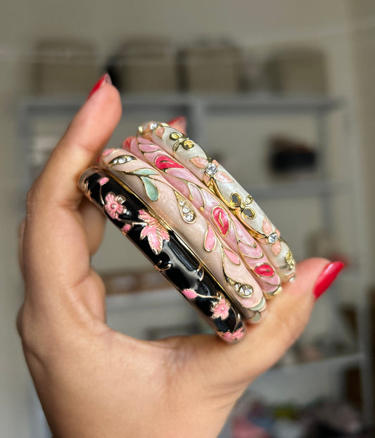 Midnight Blush Royale Stack (Set of 4)