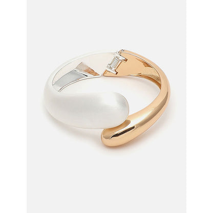Dual Color Twist Cuff Bracelet