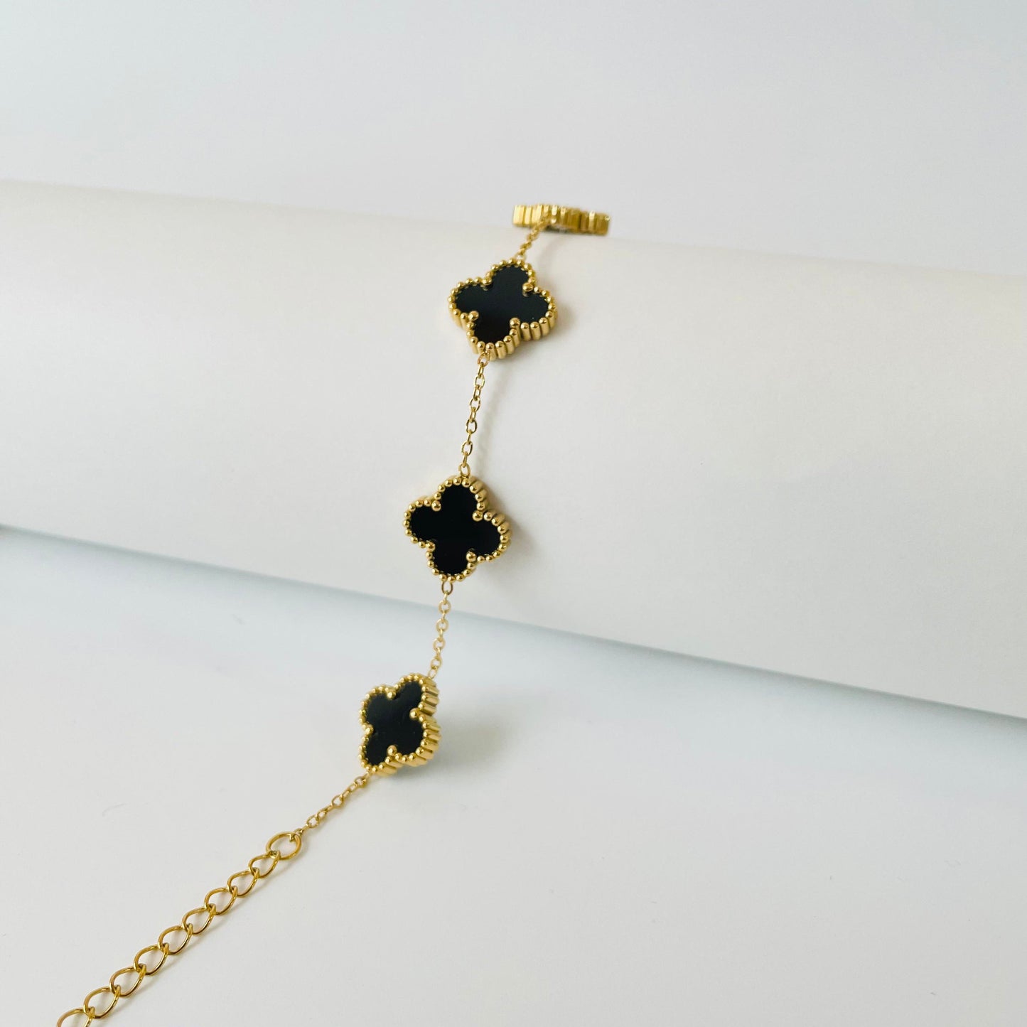 Black Clover Charm Bracelet