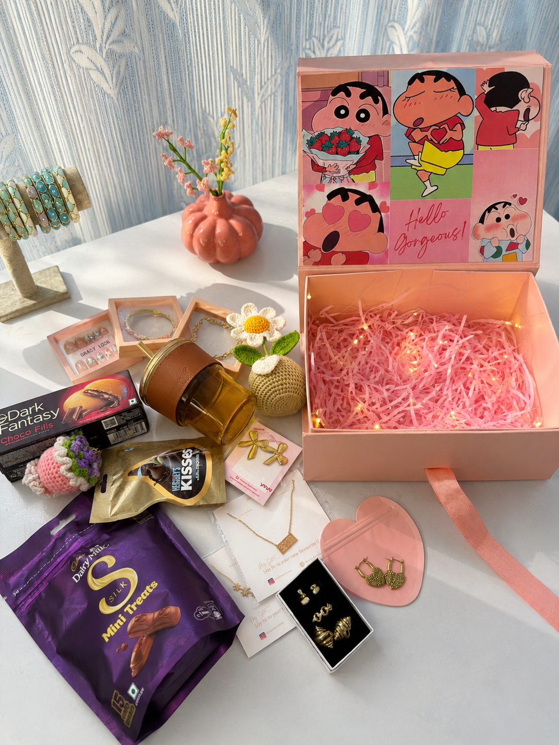Luxury Sinchan Jewellery & Accessories Hamper