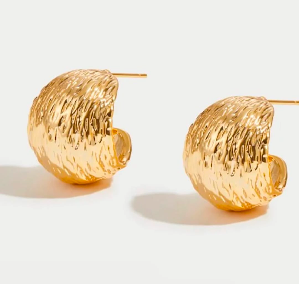 Maya Gold Hoops