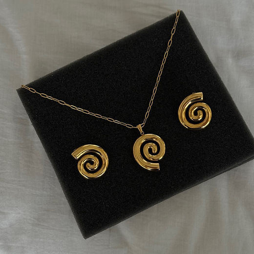Swirl Pendant Gift Set