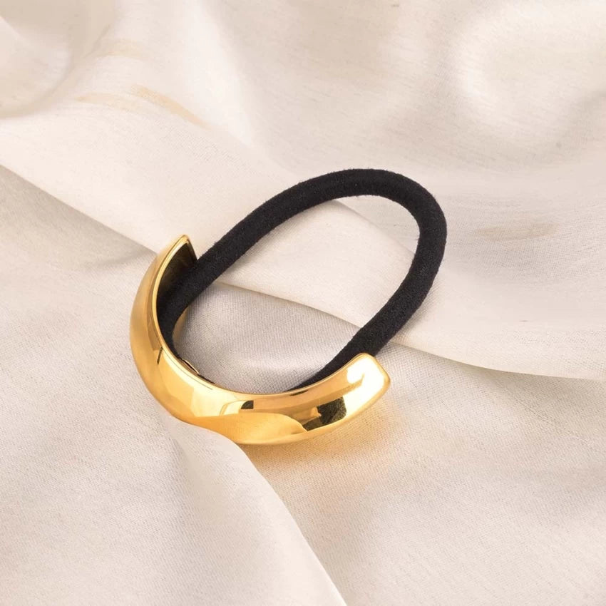 Bubble Gold Plated Pony Cuff