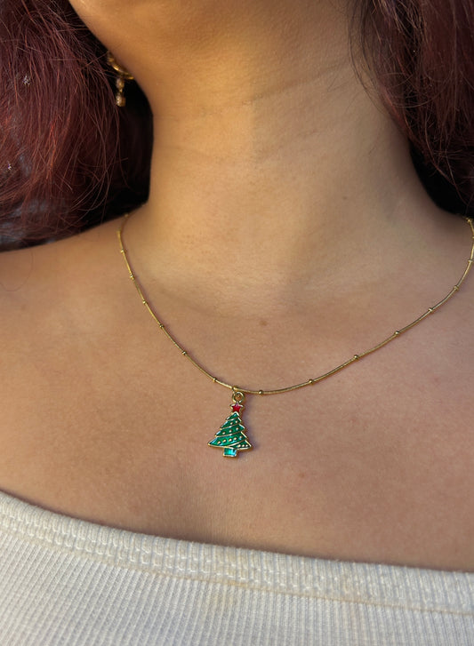 Christmas Tree Farm Necklace