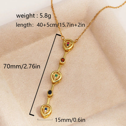 Cosmos Drop Necklace
