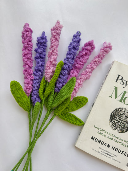Crochet Lavender Stick