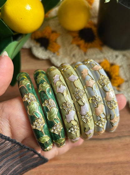 Victorian Floral Bangles (each bangle)