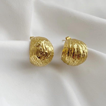 Maya Gold Hoops