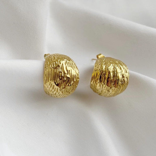 Maya Gold Hoops