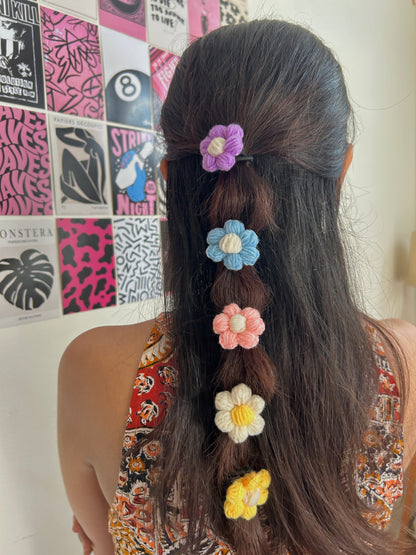 Bubble Daisy Hair Tie ( Pack of 1 )