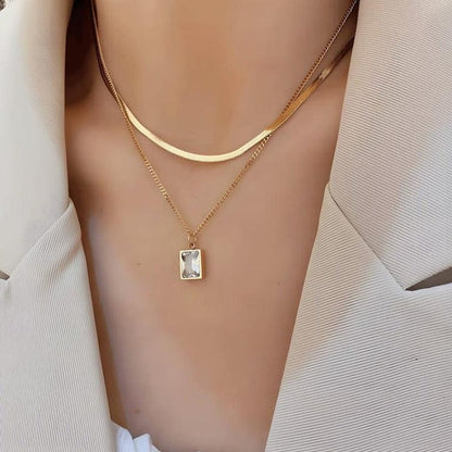 Luna Dual Chain Necklace