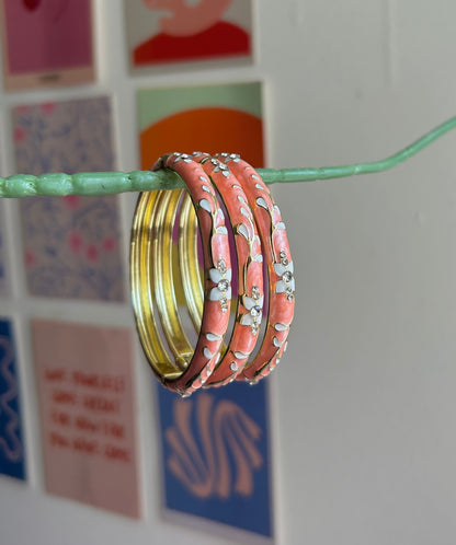 Peach Vintage Bangle (each bangle)