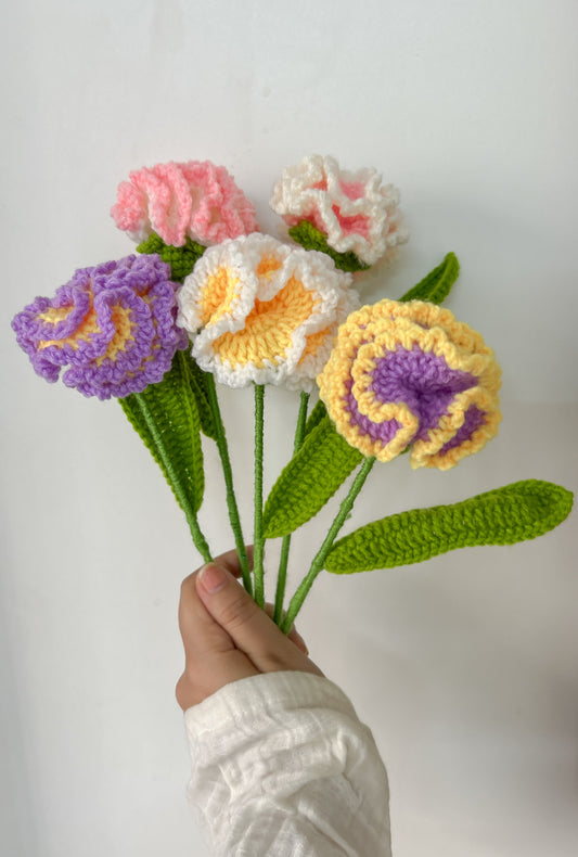 Crochet Carnation flower