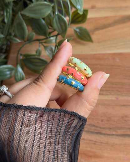 Vintage Enamel Ring