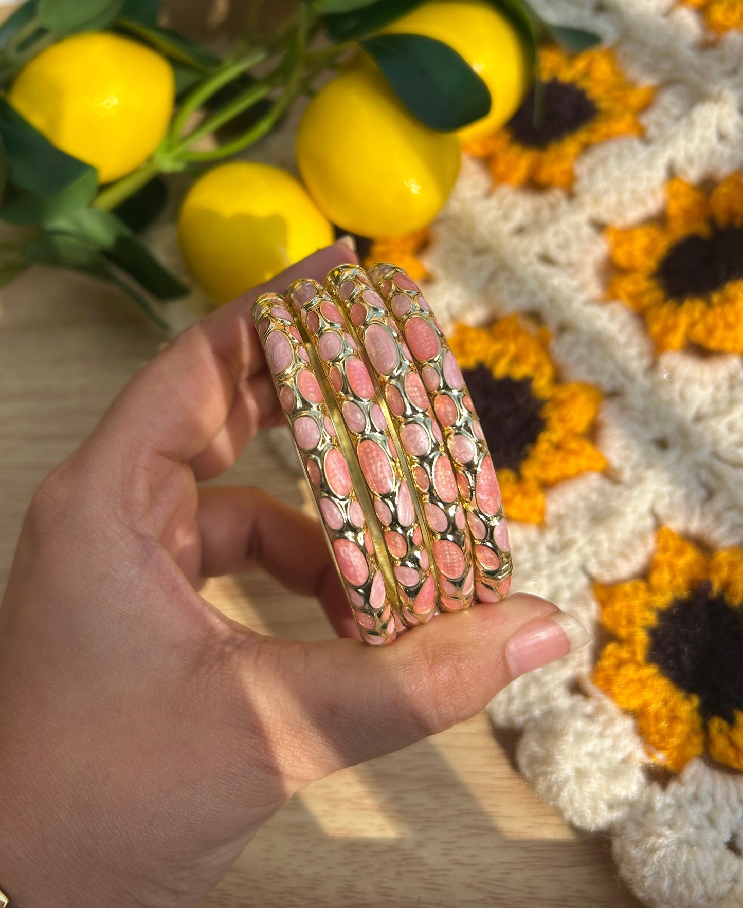 Pink Vintage Bangle (each bangle)