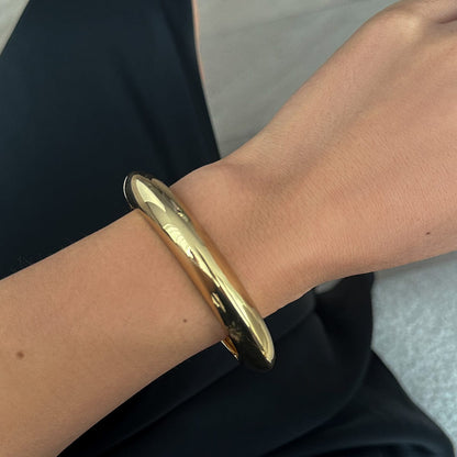 Gold Tunnel Bracelet