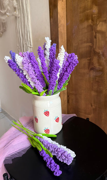 Crochet Lavender Stick