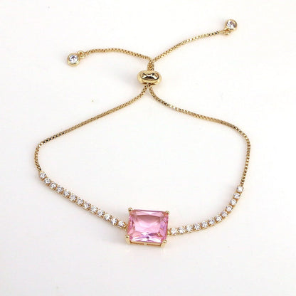 Rose Solitaire Bracelet
