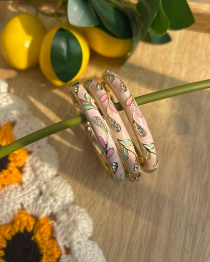 Pastel Pink Vintage Bangle (each bangle)