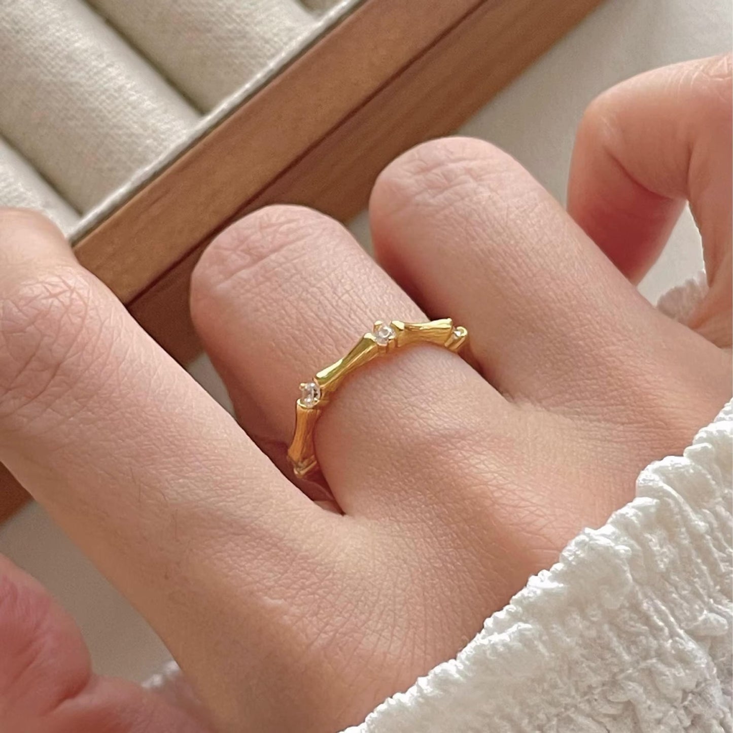 Orabella Bamboo Ring (adjustable)