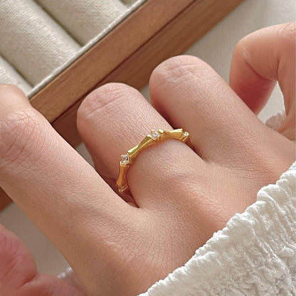 Orabella Bamboo Ring (adjustable)
