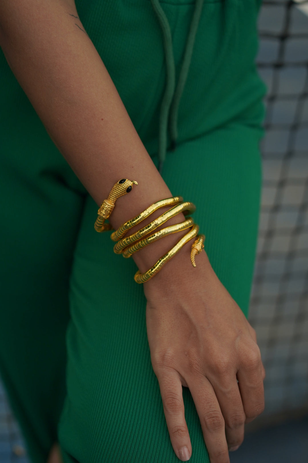 Naga - Wrap Around Snake Bracelet