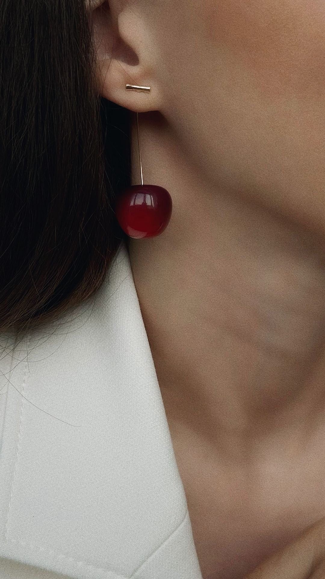 Christmas Cherry Earrings