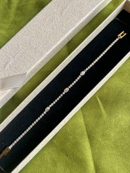 The Valentina Tennis Bracelet