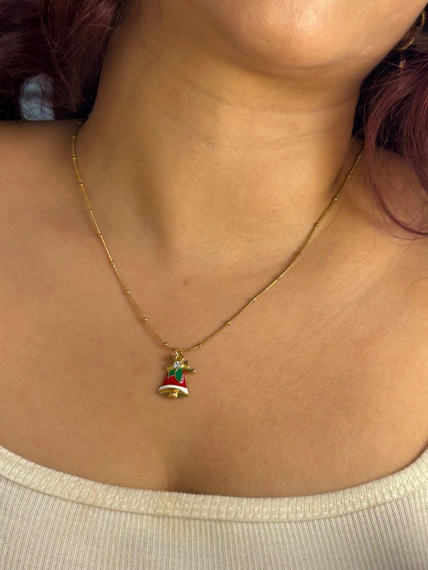 Jingle bell Necklace