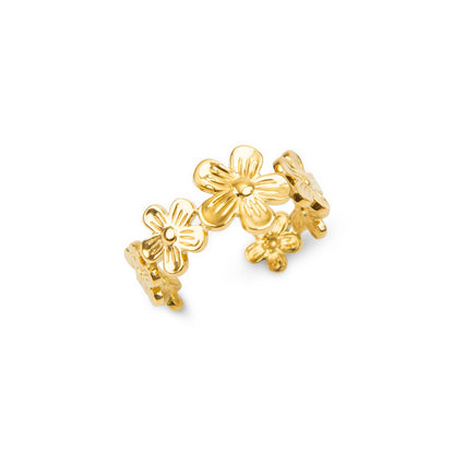 Gold Flower Ring