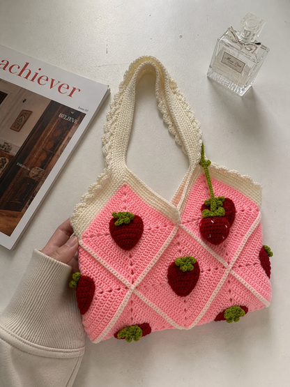 Berry Sweet Crochet Bag 🍓