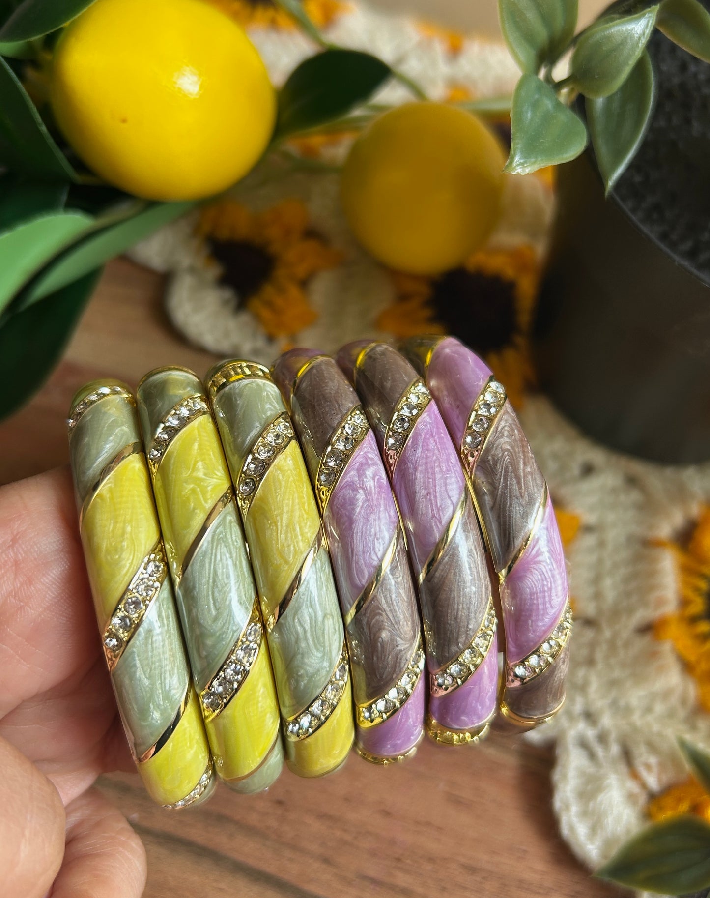 Opal Twist Bangles (each bangle)
