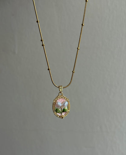 Pearl Petals Necklace