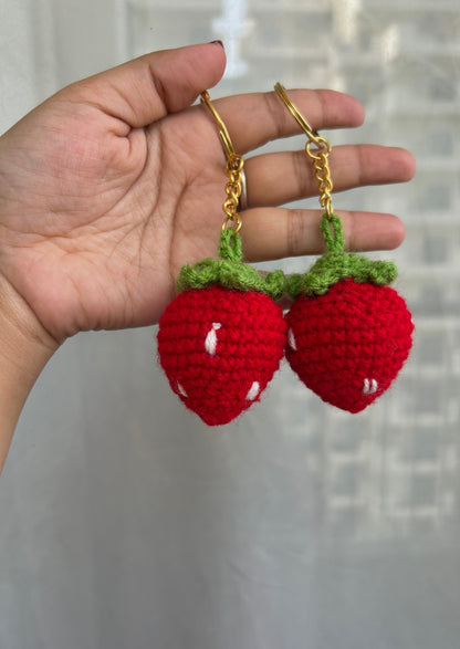Strawberry Keychain
