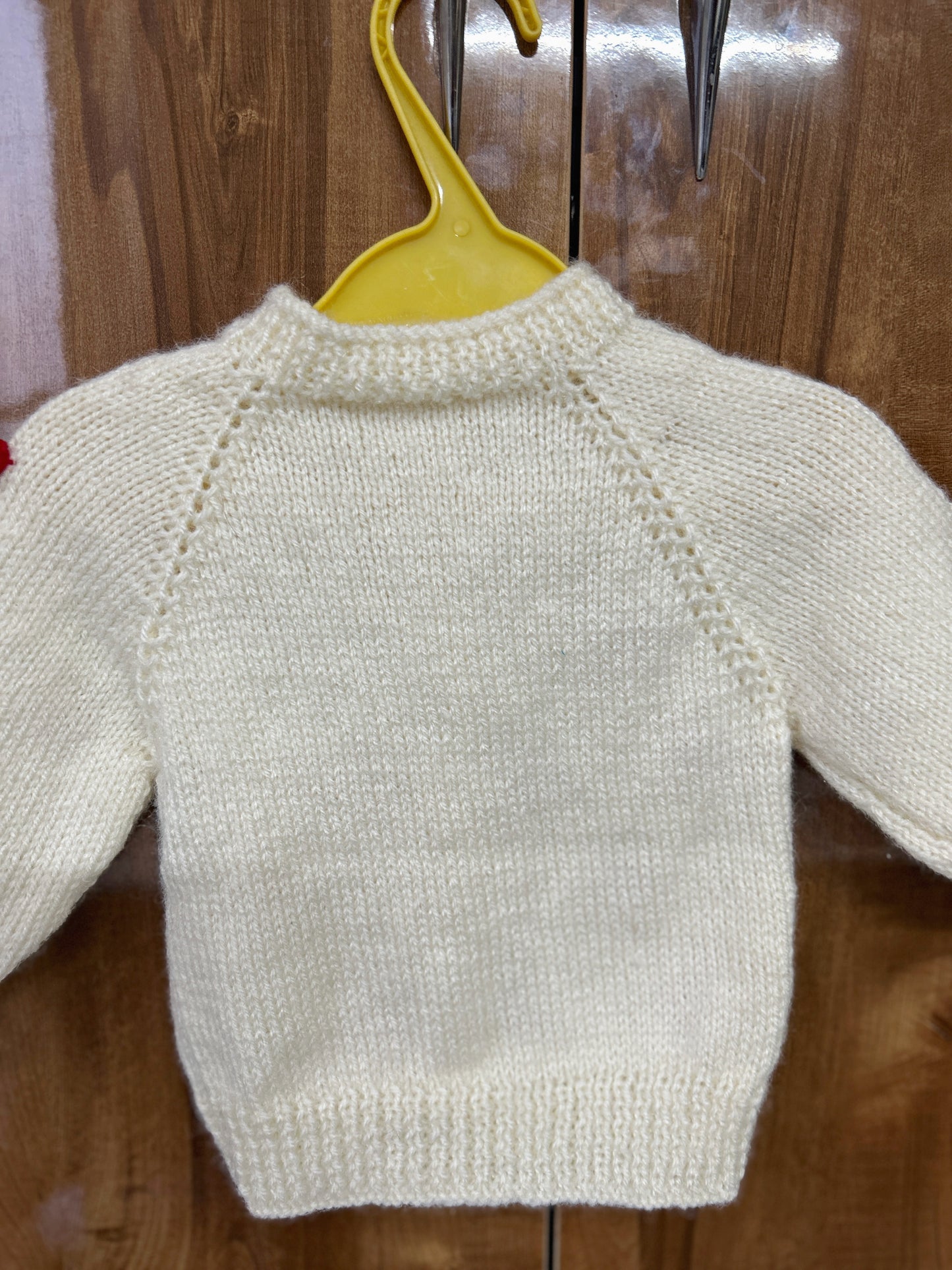 Heart Sweater Cardigan with cap & shoes