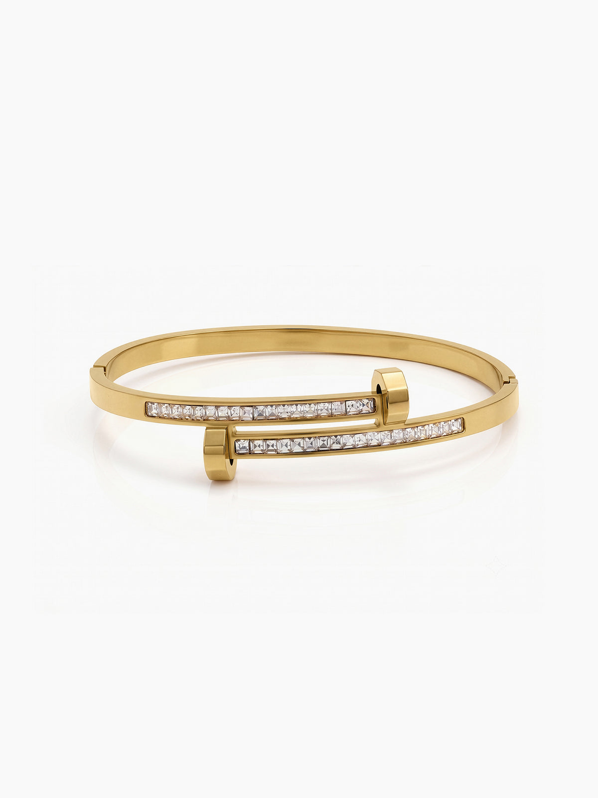 Luxe Nail Crystal Bangle (Baby Size)
