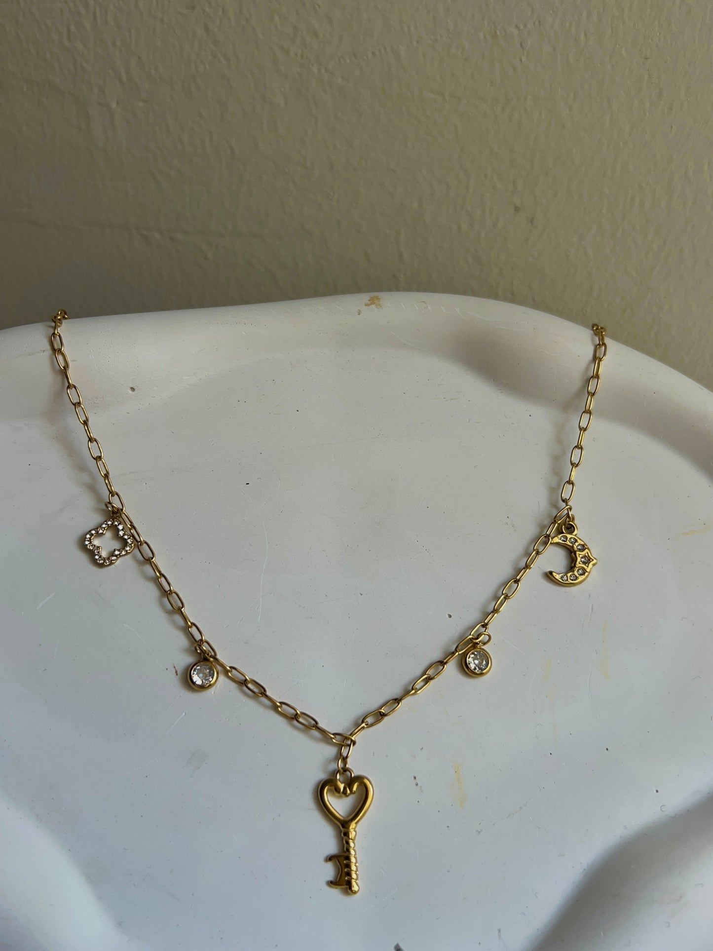 Key to the Moon Necklace