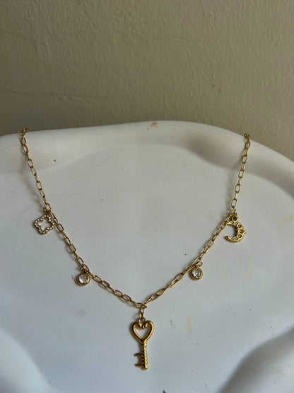 Key to the Moon Necklace