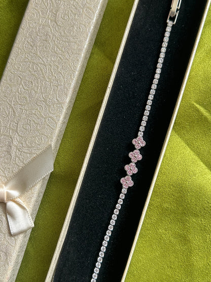 The Rosalie Clover Tennis Bracelet