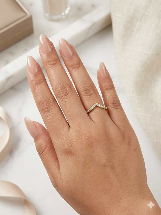 Aurea V Gold Ring