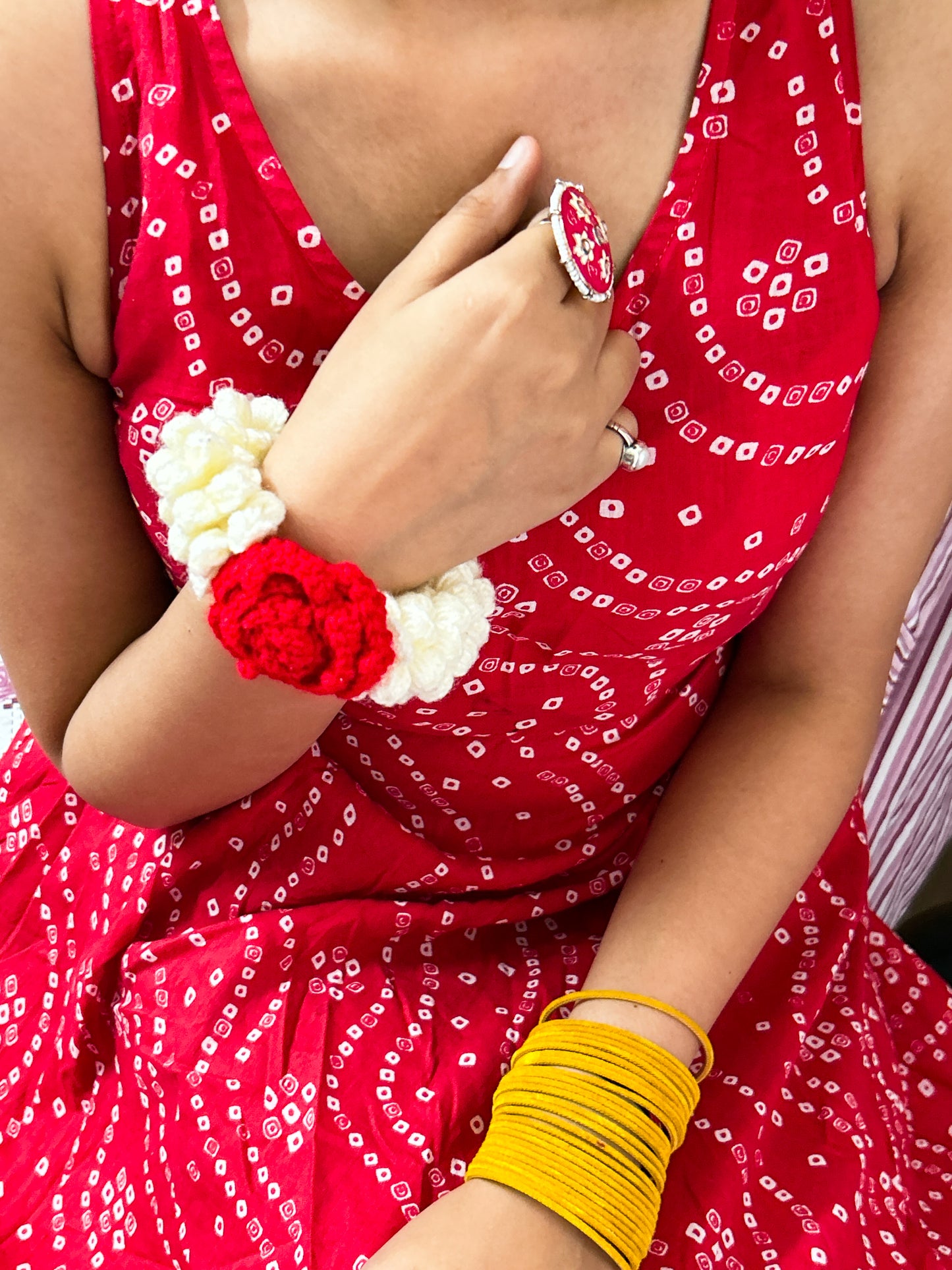 Forever Rose Gajra