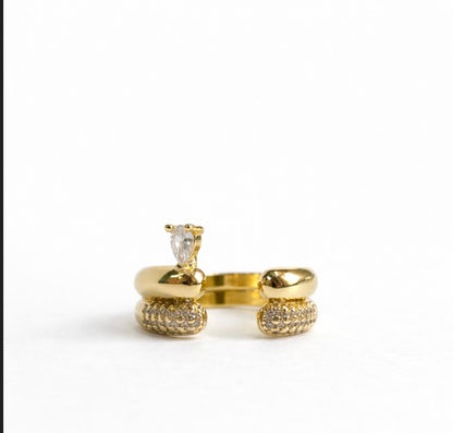 Solace premium stacked ring ( adjustable)