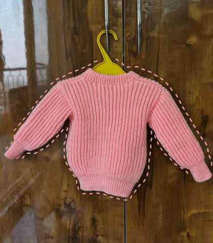 Pink bow Sweater