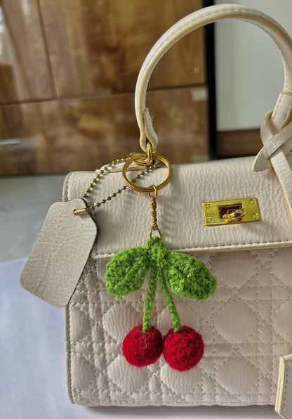 Cherry Keychain