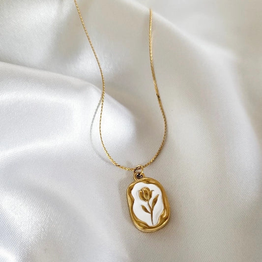 Rose of Dawn Necklace