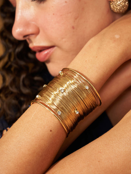 Boho Statement Hand Cuff (Adjustable)