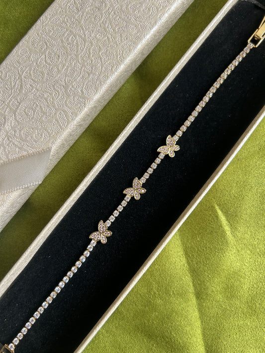 Elara Butterfly Bracelet
