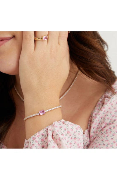 Rose Solitaire Bracelet