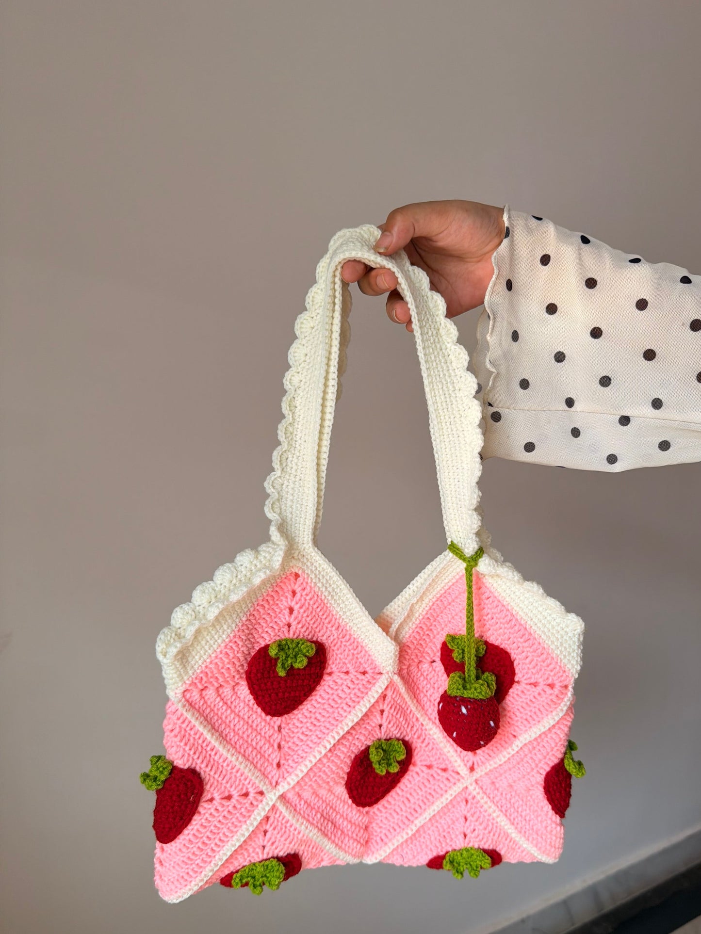 Berry Sweet Crochet Bag 🍓