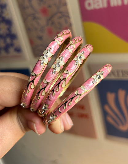 Pink Vintage Bangles (each bangle)
